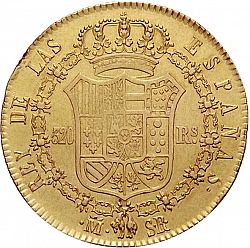 Large Reverse for 320 Reales 1823 coin