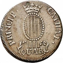 Large Reverse for 3 Cuartos 1810 coin