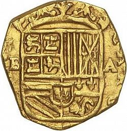 Large Obverse for 4 Escudos 1676 coin