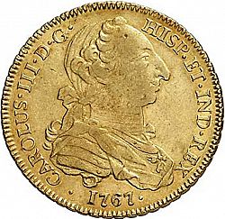 Large Obverse for 4 Escudos 1767 coin