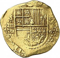 Large Obverse for 4 Escudos 1590 coin
