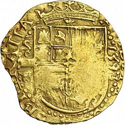 Large Obverse for 4 Escudos 1591 coin