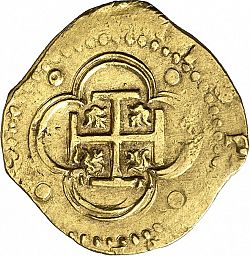 Large Reverse for 4 Escudos 1590 coin