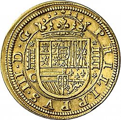 Large Obverse for 4 Escudos 1611 coin