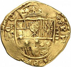 Large Obverse for 4 Escudos 1641 coin