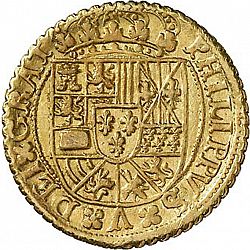 Large Obverse for 4 Escudos 1707 coin