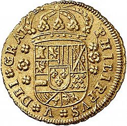 Large Obverse for 4 Escudos 1710 coin