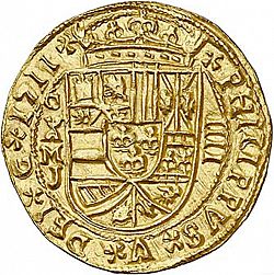 Large Obverse for 4 Escudos 1711 coin