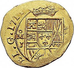 Large Obverse for 4 Escudos 1714 coin