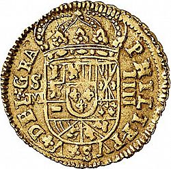 Large Obverse for 4 Escudos 1715 coin