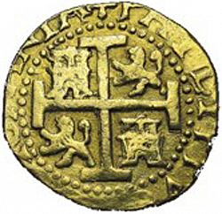 Large Reverse for 4 Escudos 1707 coin