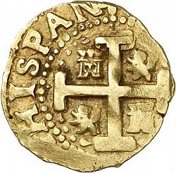 Large Reverse for 4 Escudos 1723 coin