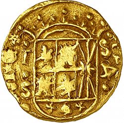 Large Obverse for 4 Escudos 1750 coin
