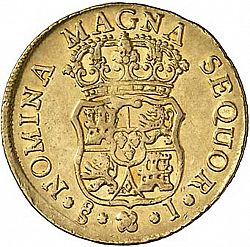 Large Reverse for 4 Escudos 1750 coin