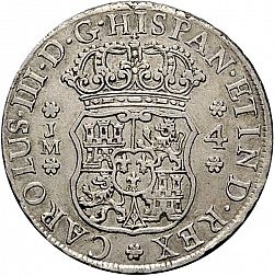 Large Obverse for 4 Reales 1772 coin