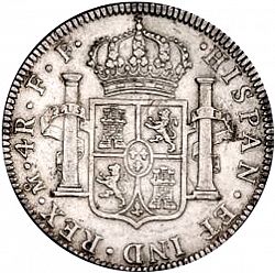Large Reverse for 4 Reales 1778 coin
