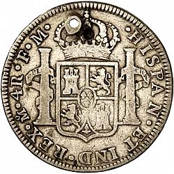 Large Reverse for 4 Reales 1790 coin