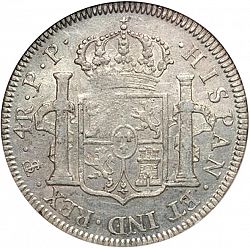 Large Reverse for 4 Reales 1799 coin