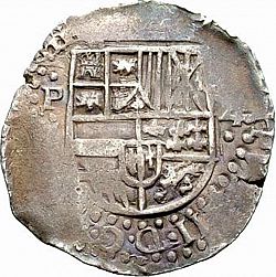 Large Obverse for 4 Reales 1648 coin