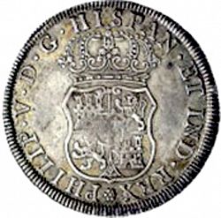 Large Obverse for 4 Reales 1732 coin