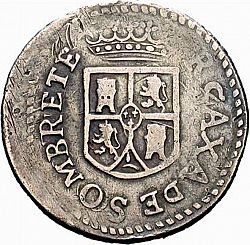 Large Obverse for 4 Reales 1812 coin