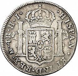 Large Reverse for 4 Reales 1811 coin