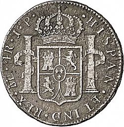 Large Reverse for 4 Reales 1811 coin