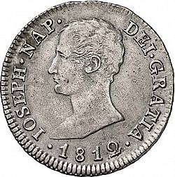 Large Obverse for 4 Reales 1812 coin