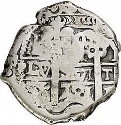 Large Obverse for 4 Reales 1725 coin