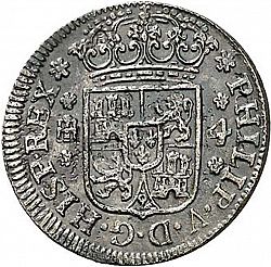 Large Obverse for 4 Maravedies 1741 coin