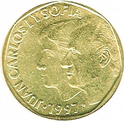 Large Obverse for 500 Pesetas 1997 coin