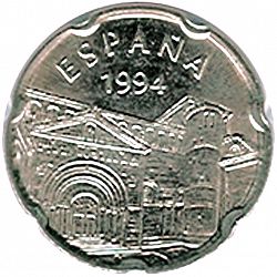 Large Obverse for 50 Pesetas 1994 coin