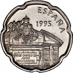 Large Obverse for 50 Pesetas 1995 coin