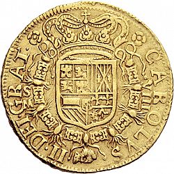 Large Obverse for 8 Escudos 1700 coin