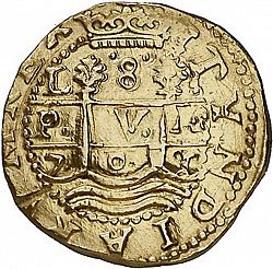 Large Obverse for 8 Escudos 1701 coin