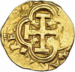 Large Reverse for 8 Escudos 1679 coin