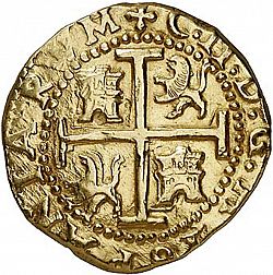 Large Reverse for 8 Escudos 1701 coin