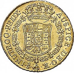 Large Reverse for 8 Escudos 1767 coin