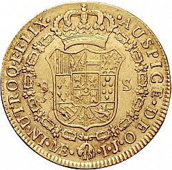 Large Reverse for 8 Escudos 1795 coin