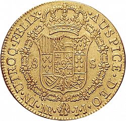 Large Reverse for 8 Escudos 1806 coin