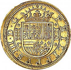Large Obverse for 8 Escudos 1611 coin
