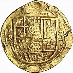 Large Obverse for 8 Escudos 1644 coin