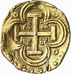 Large Reverse for 8 Escudos 1644 coin