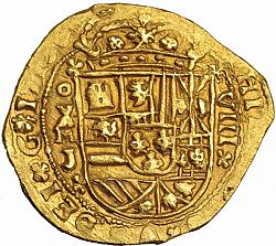 Large Obverse for 8 Escudos 1713 coin