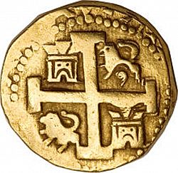Large Reverse for 8 Escudos 1734 coin