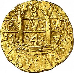 Large Obverse for 8 Escudos 1747 coin