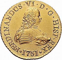 Large Obverse for 8 Escudos 1751 coin