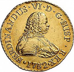 Large Obverse for 8 Escudos 1752 coin