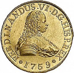 Large Obverse for 8 Escudos 1759 coin