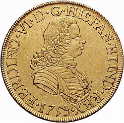 Large Obverse for 8 Escudos 1759 coin